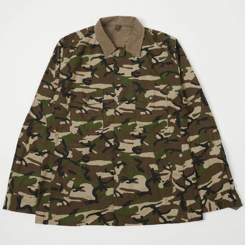 Gorouta 0311 Ripstop Camo Jacket - Camo