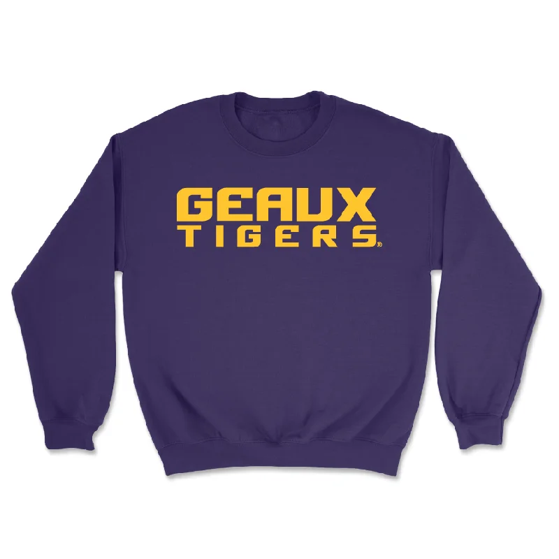 Football Purple Geaux Crew - Sai'vion Jones