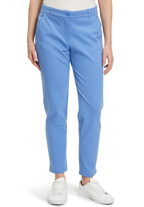 Betty Barclay Nicole Relaxed Casual Trousers, Ultramarine