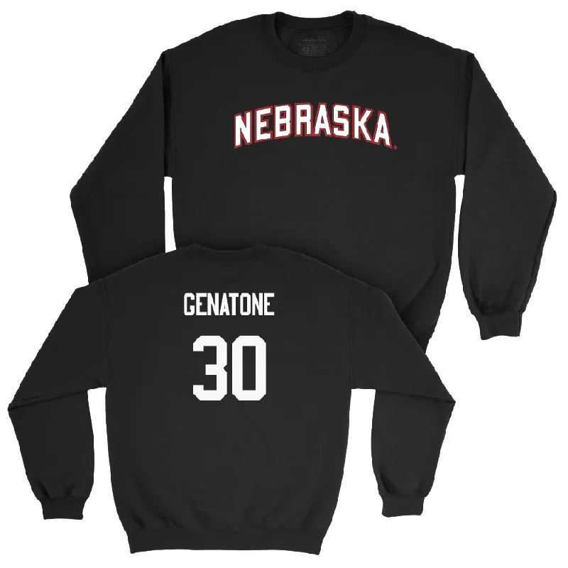 Football Black Nebraska Crew  - Vincent Genatone