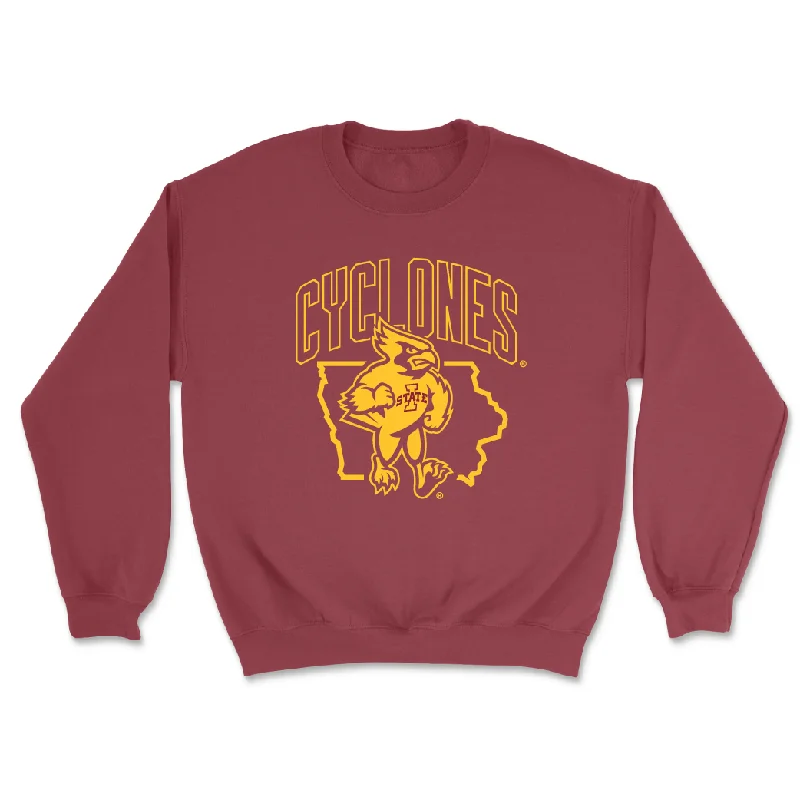 Crimson Football Cy Crewneck - Trent Jones II