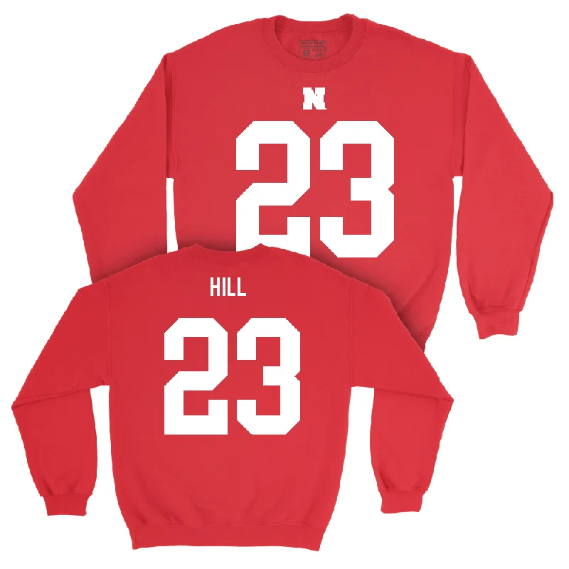 Nebraska Football Red Shirsey Crew  - Blye Hill