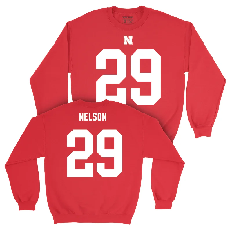 Nebraska Football Red Shirsey Crew  - Carter Nelson