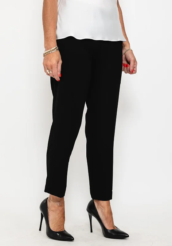 Camelot Light Slim Leg Trousers, Black