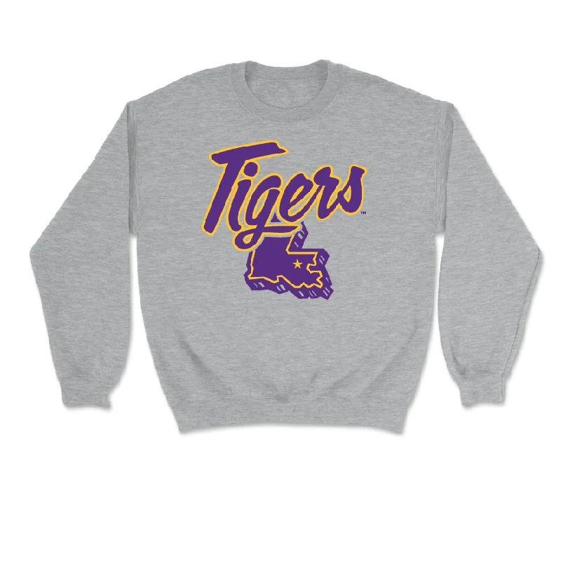 Football Sport Grey Tiger State Crew - Mason Taylor