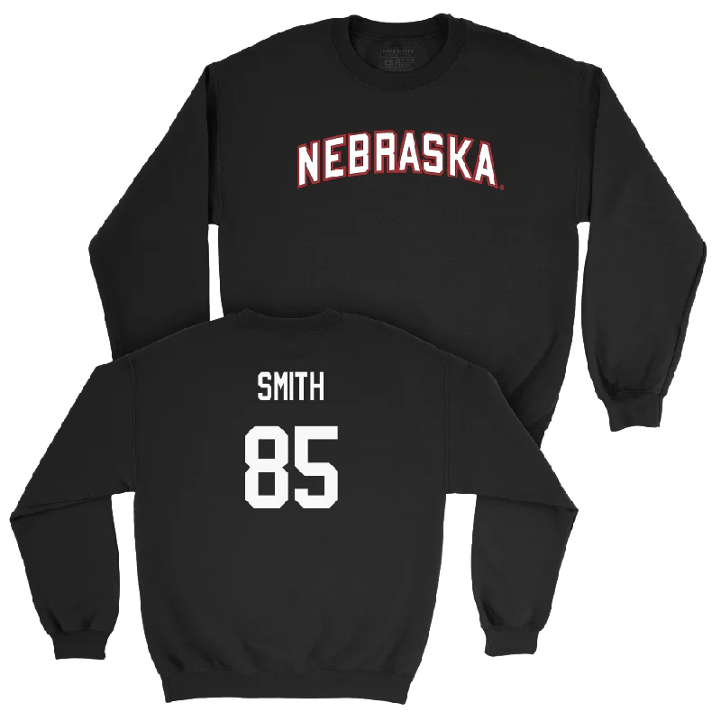 Football Black Nebraska Crew  - Keelan Smith