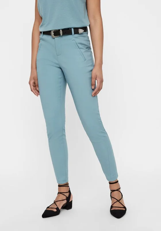 Vero Moda Victoria Tapered Trousers, Blue