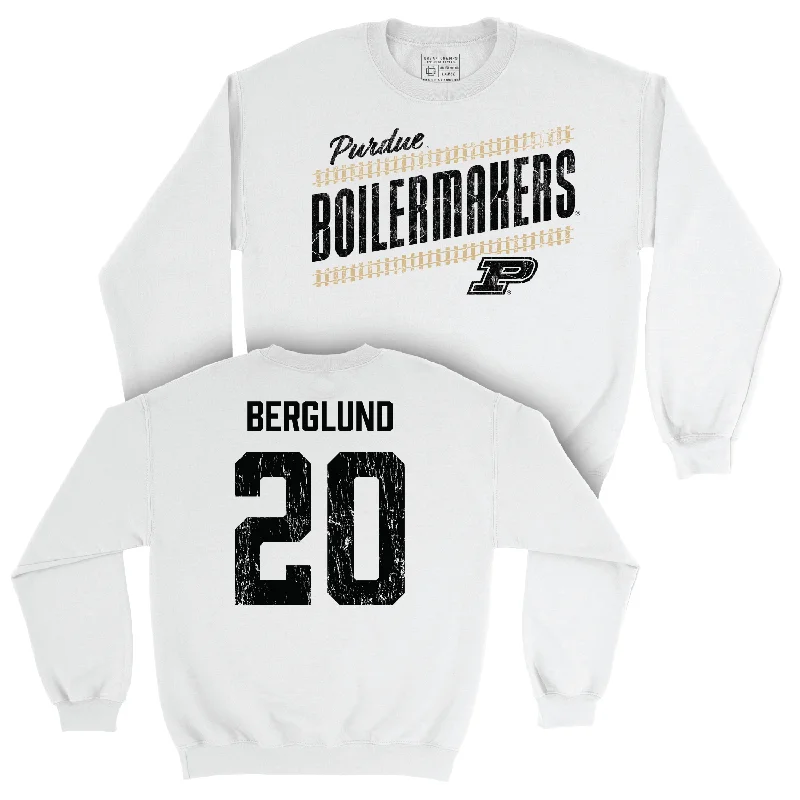 Football White Slant Crew - Winston Berglund | #20