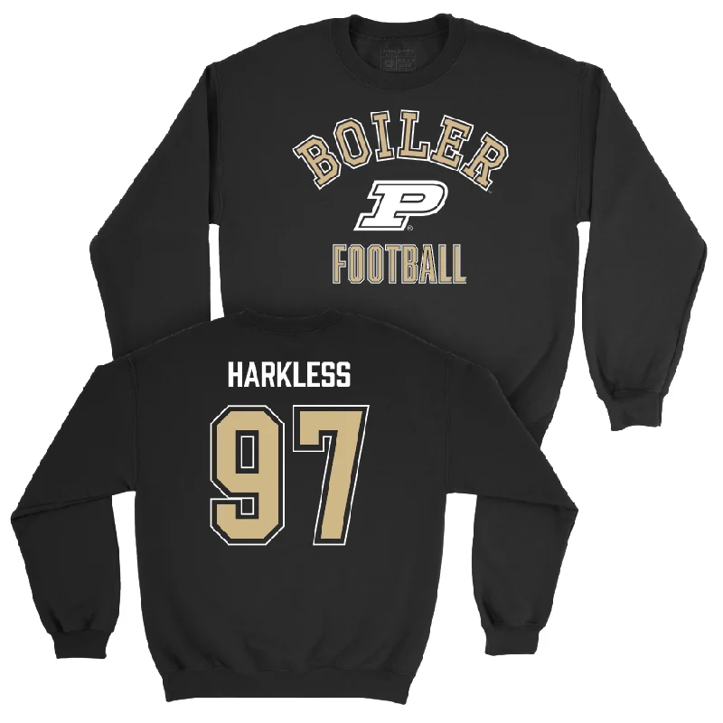 Football Black Classic Crew  - Jamarrion Harkless