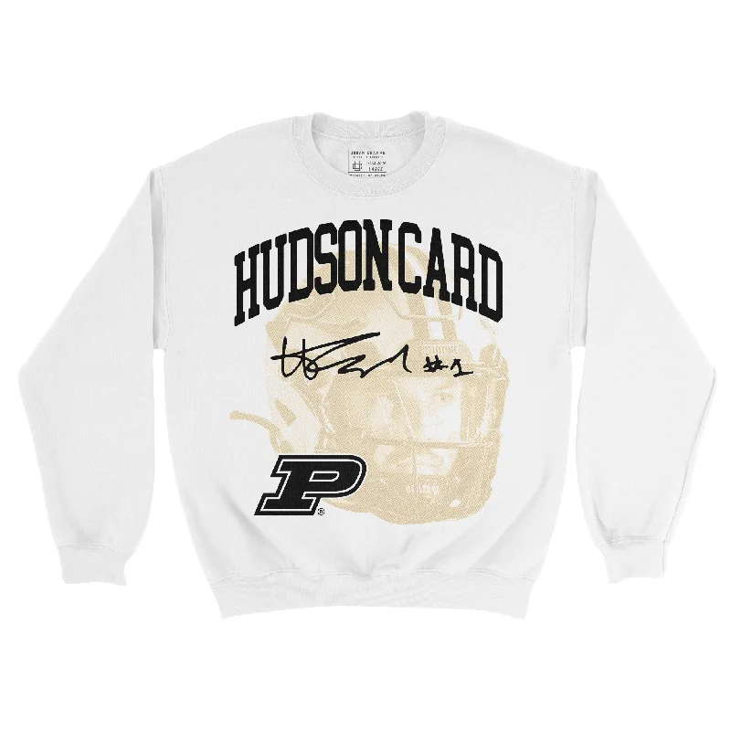 EXCLUSIVE RELEASE - Hudson Card Portrait White Crew