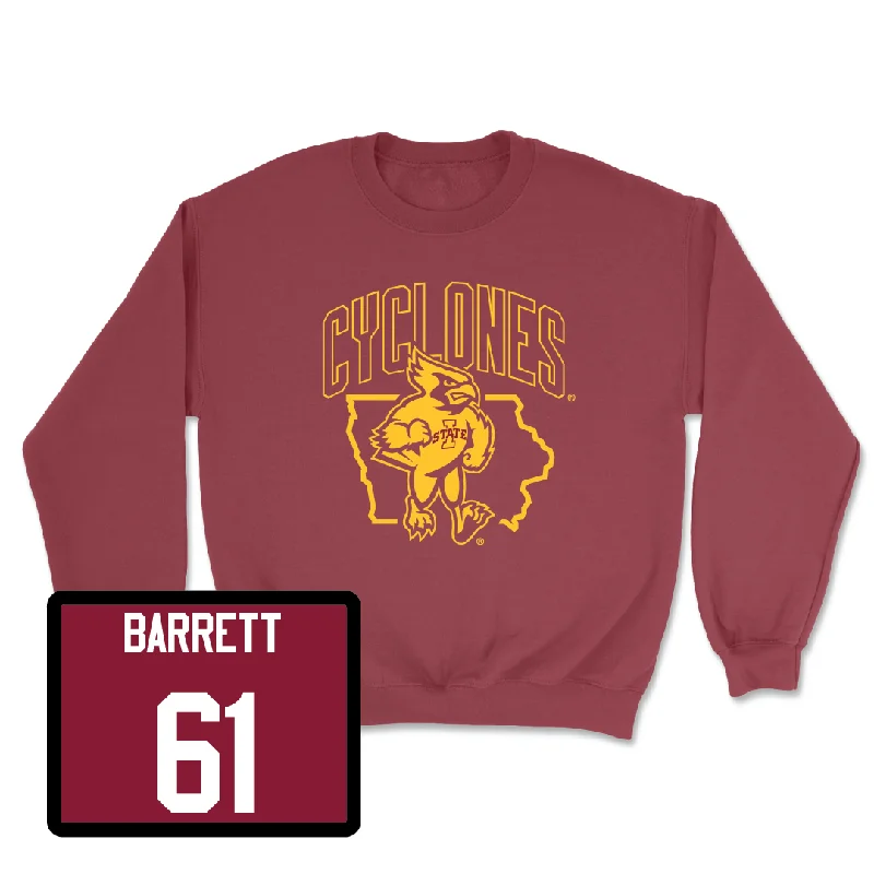 Crimson Football Cy Crewneck  - Dylan Barrett