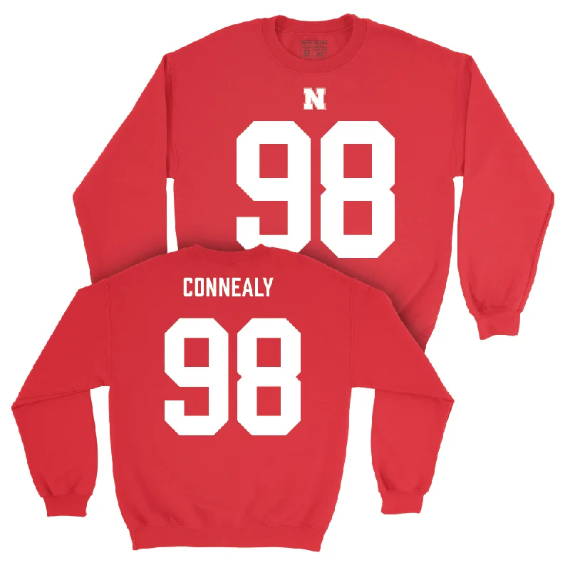 Nebraska Football Red Shirsey Crew - Conor Connealy | #98