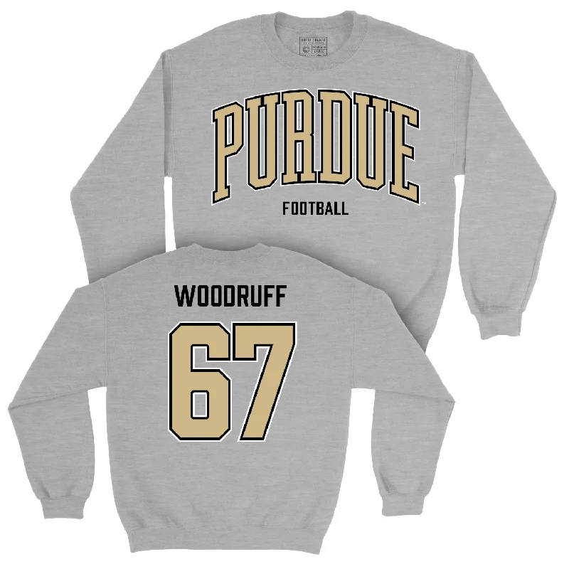 Football Sport Sport Grey Arch Crew - Drew Woodruff | #67