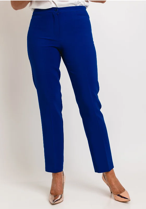 Avalon Penny Slim Leg Trousers, Royal Blue