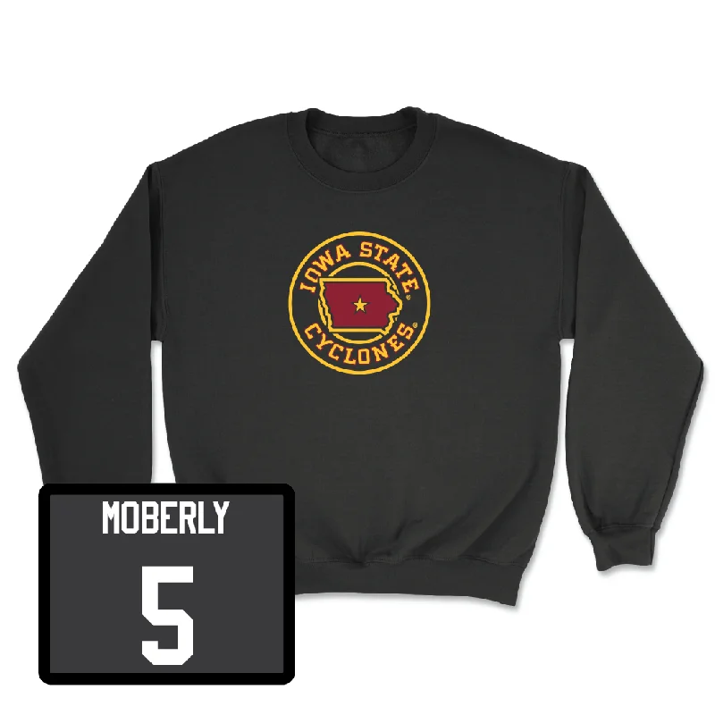 Football Black Ames Crewneck  - Connor Moberly