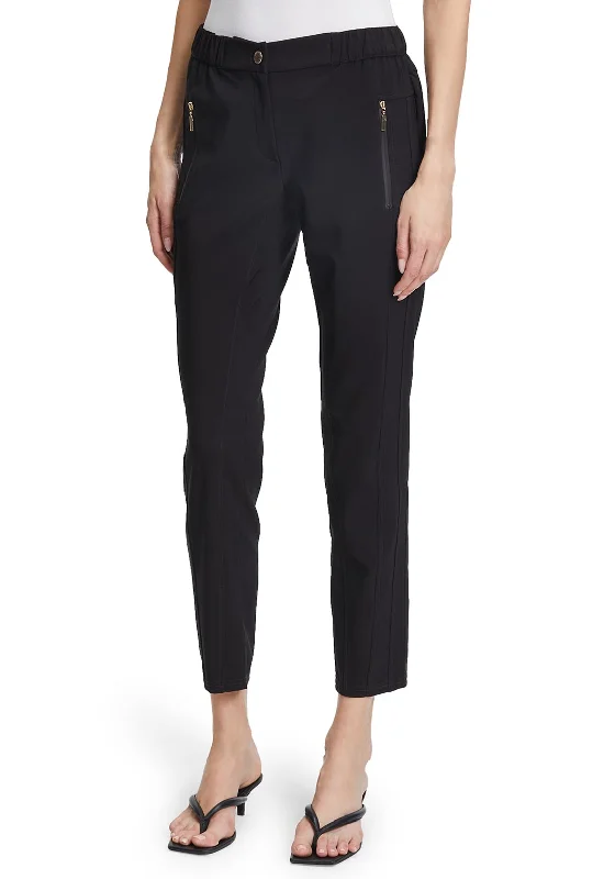 Betty Barclay Selina Slim Leg Trousers, Black