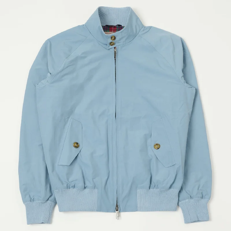 Baracuta G9 'Baracuta Cloth' Harrington Jacket - Dusty Blue