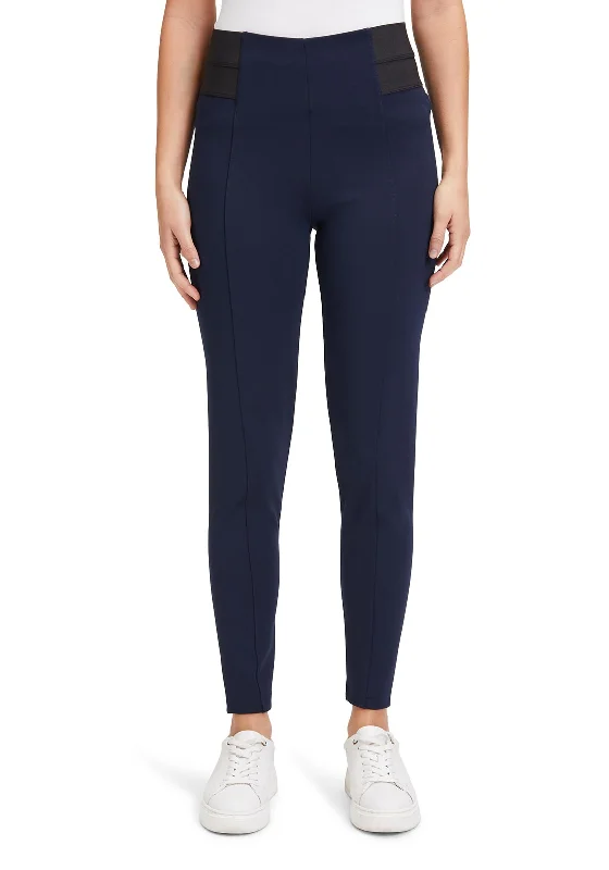 Betty Barclay Classic High Waist Leggings, Navy