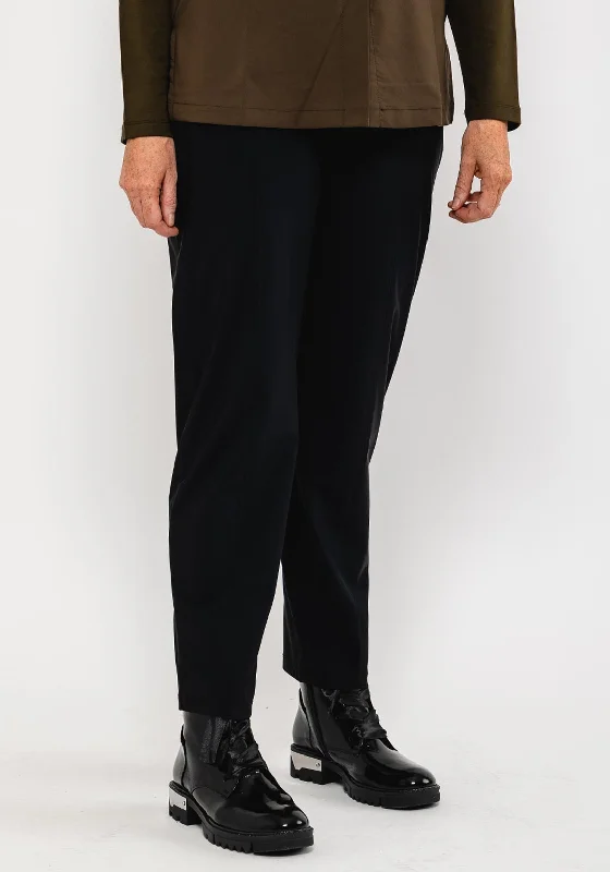 Naya Seam Front Trousers, Black