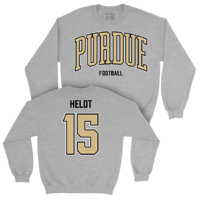 Football Sport Grey Arch Crew - Will Heldt | #15