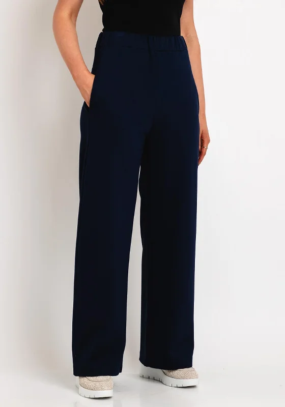 D.e.c.k by Decollage Wide Leg Trouser, Navy