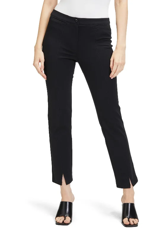 Betty Barclay Slim Leg Stretch Trouser, Navy