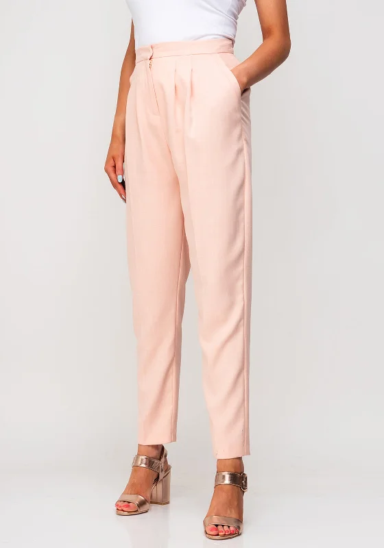 Seventy1 Tailored Fit Trousers, Peach