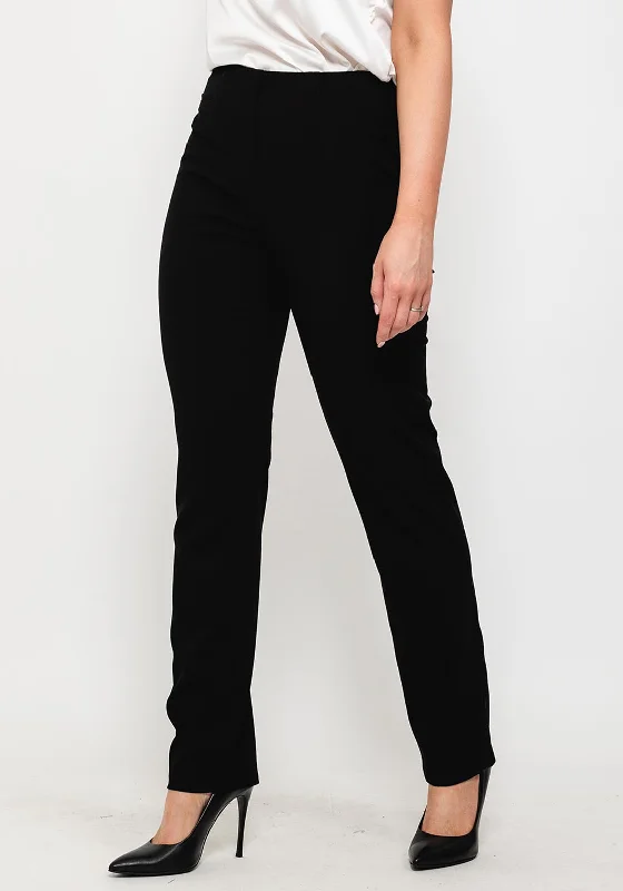 Robell Jacklyn Slim Comfort Trousers, Black