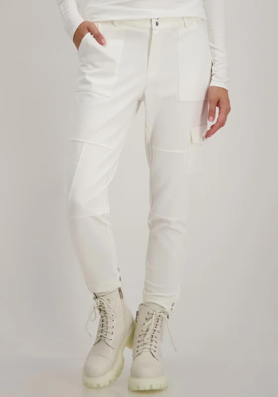 Monari Cargo Style Joggers, Off White