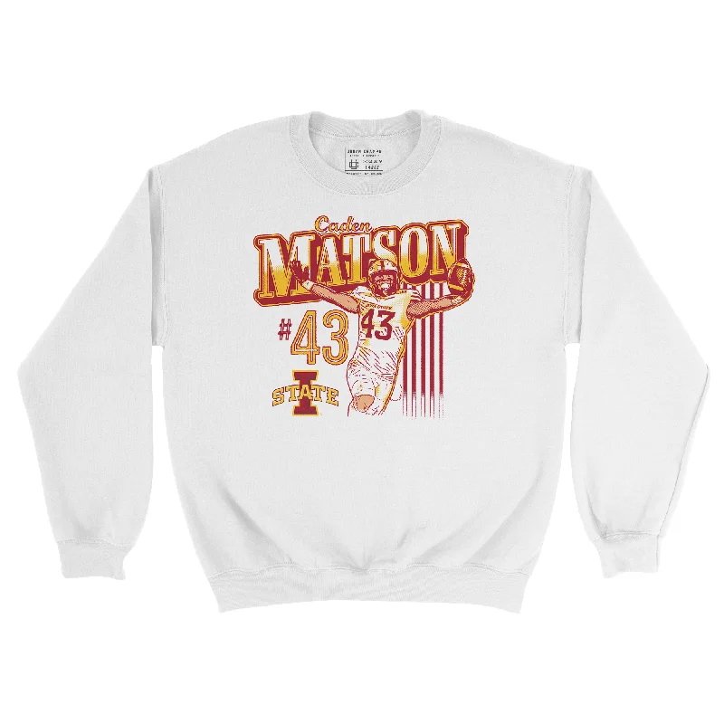 EXCLUSIVE RELEASE: Caden Matson Classics White Crew