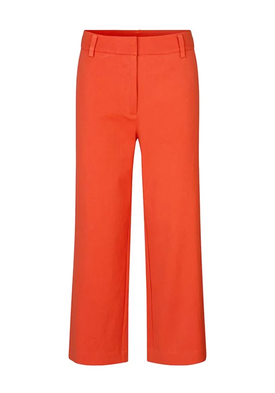 Masai Petia Cropped Trouser, Red Clay