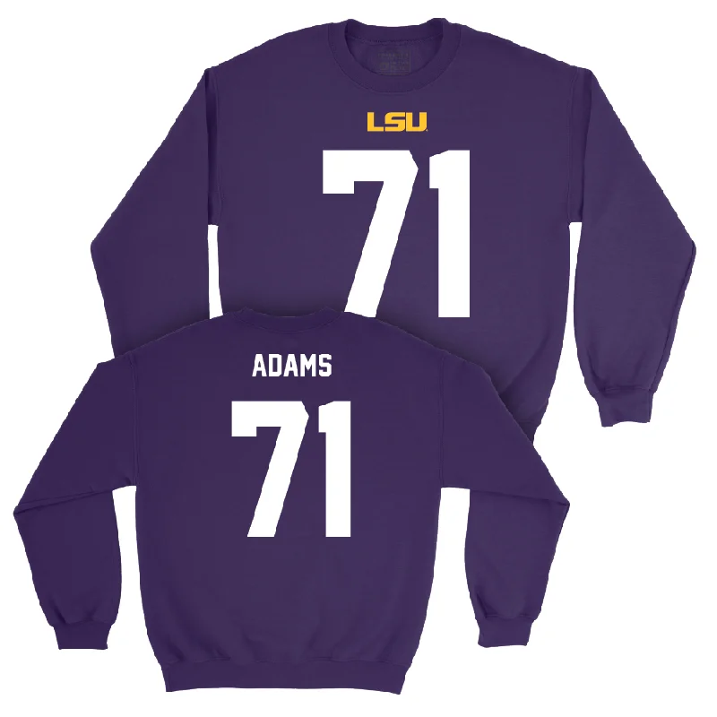 LSU Football Purple Shirsey Crew - Aaron Anderson | #1