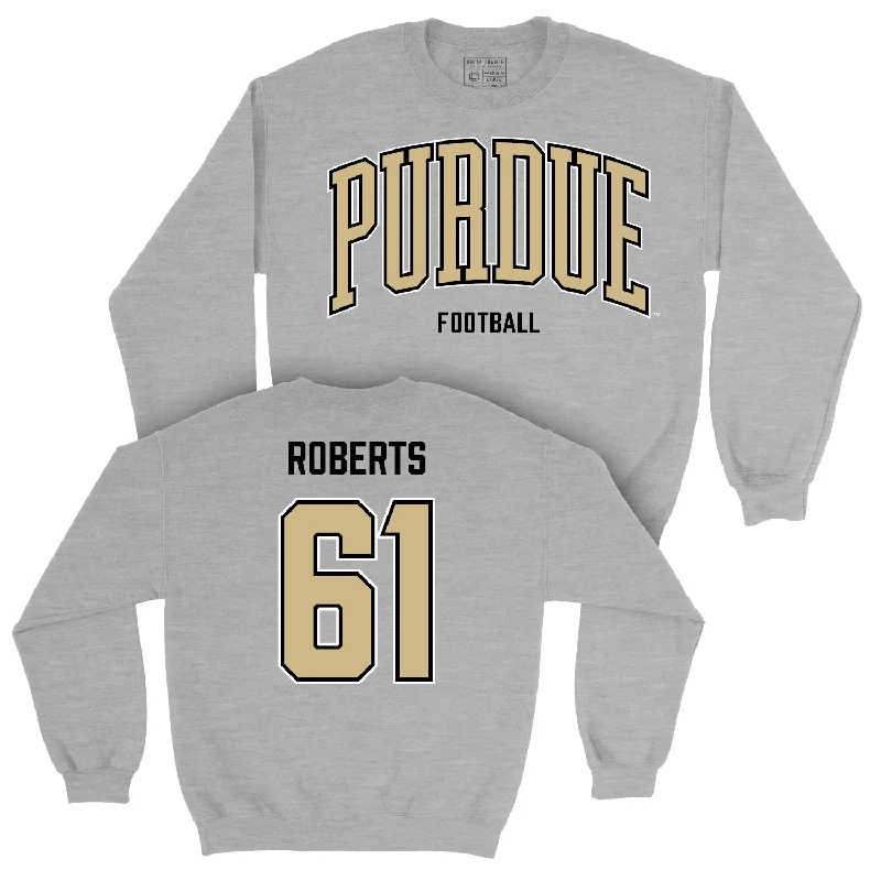 Football Sport Grey Arch Crew - Aaron Roberts | #61