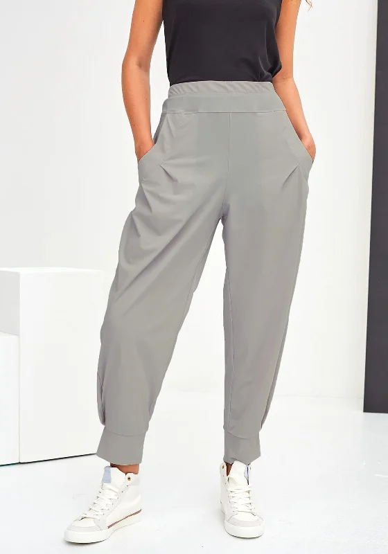 Naya Tuck Pocket Cuffed Trousers, Stone