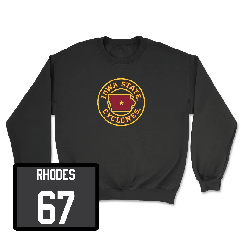 Football Black Ames Crewneck  - Carson Rhodes