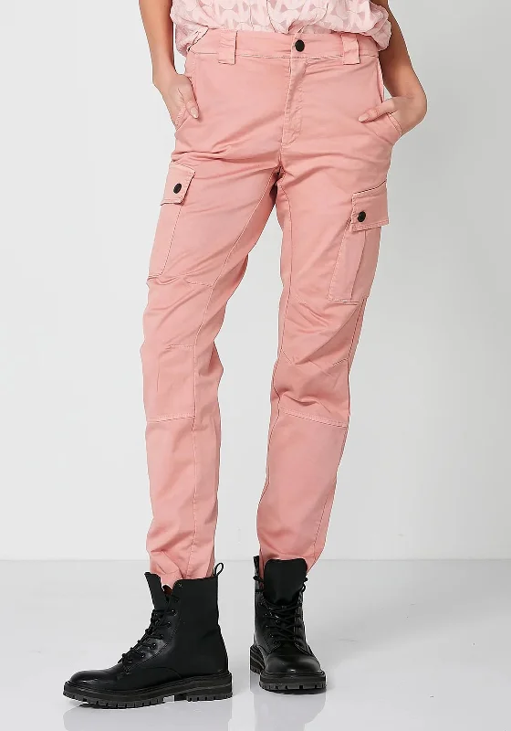 Nu Denmark Rinna Slim Leg Cargo Trouser, Nude Rose