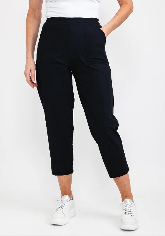 Naya Side Patch Pocket Trousers, Black