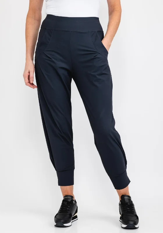 Naya Cuffed Casual Trousers, Steel