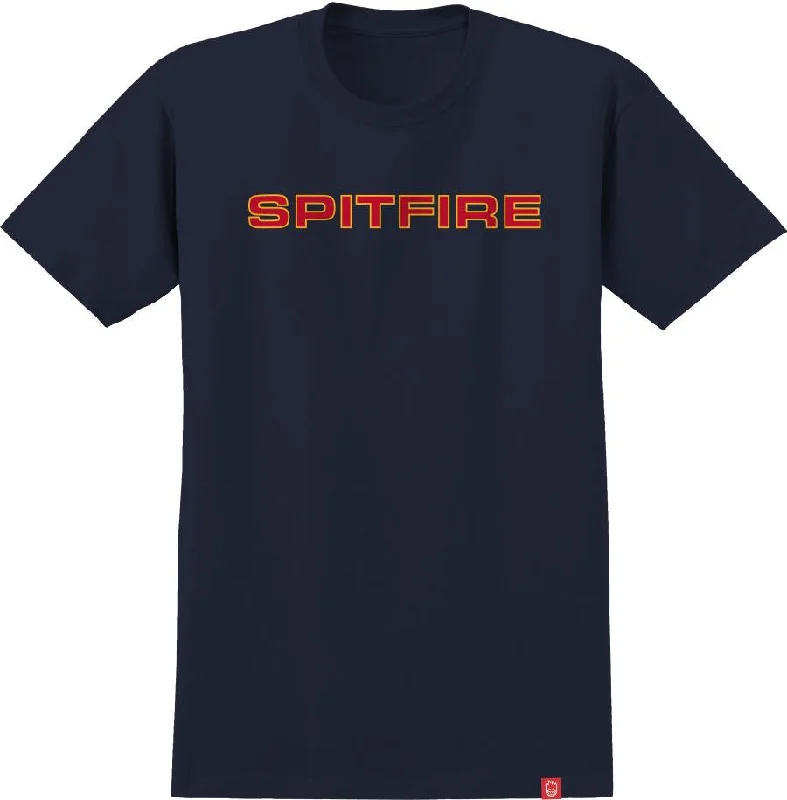 SPITFIRE CLASSIC '87 TEE - NAVY GOLD