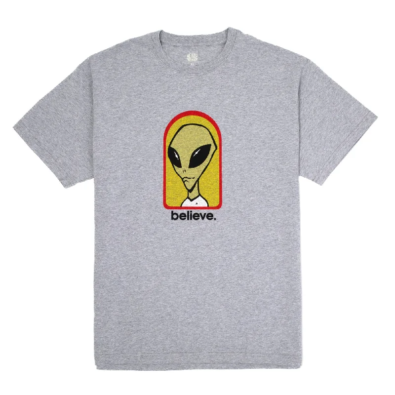 Alien Workshop Believe Tee - Heather Grey