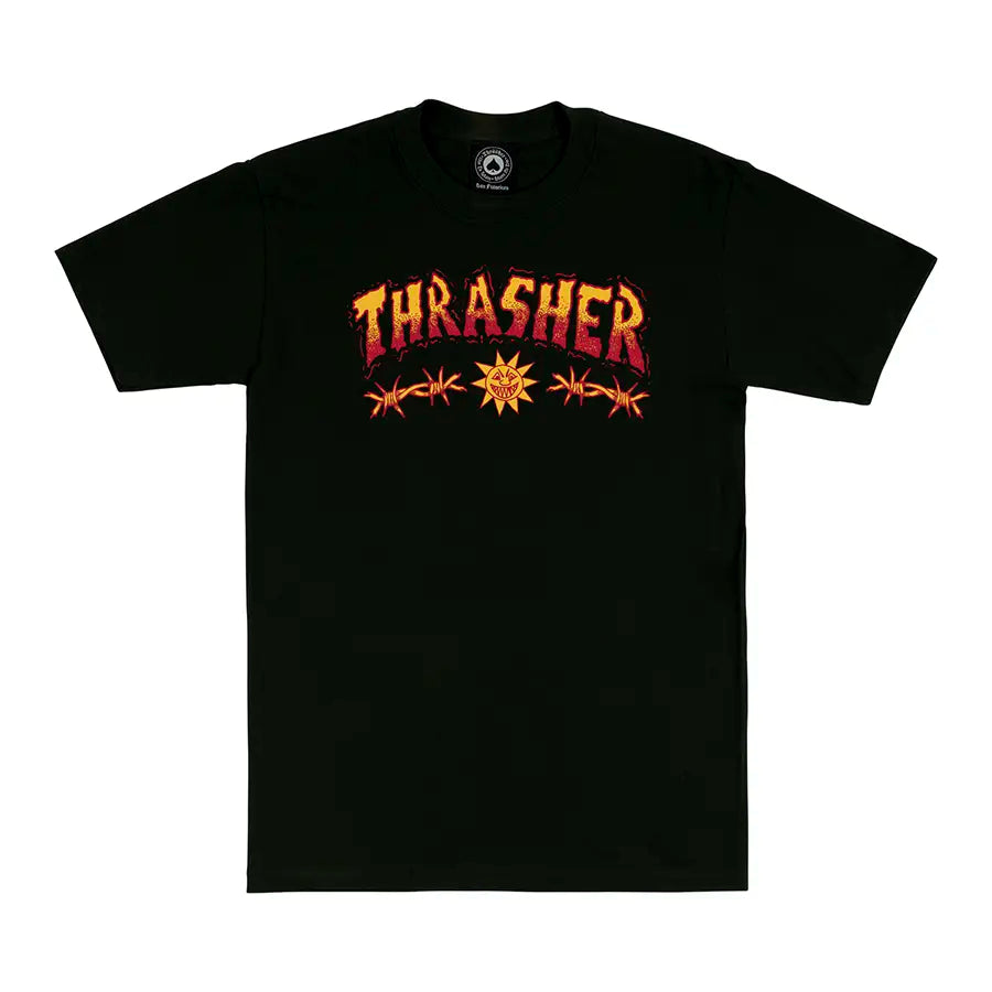 Thrasher Magazine Sketch Tee - Black