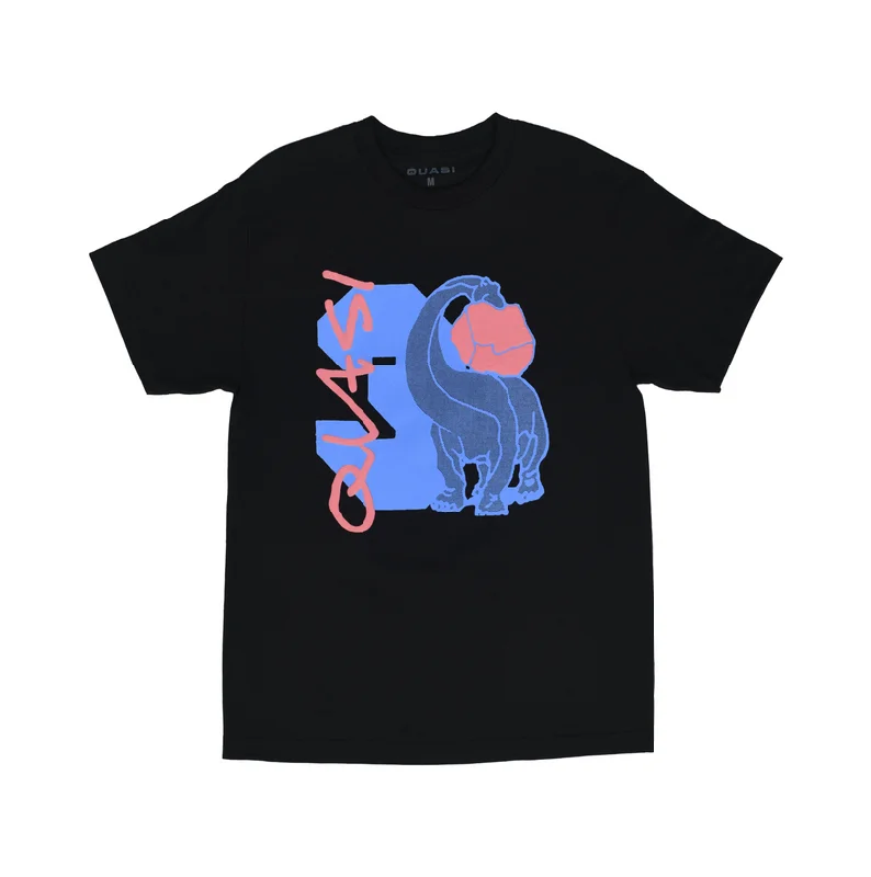 QUASI DINO TEE - BLACK