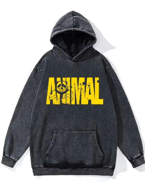 animal Washed Gym Hoodie