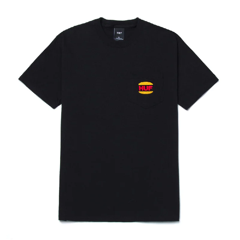 HUF REGAL S/S POCKET TEE // BLACK