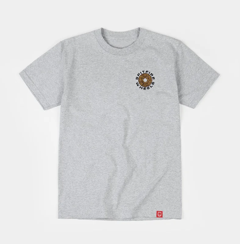 SPITFIRE CLASSIC '87 SWIRL TEE - ASH GOLD