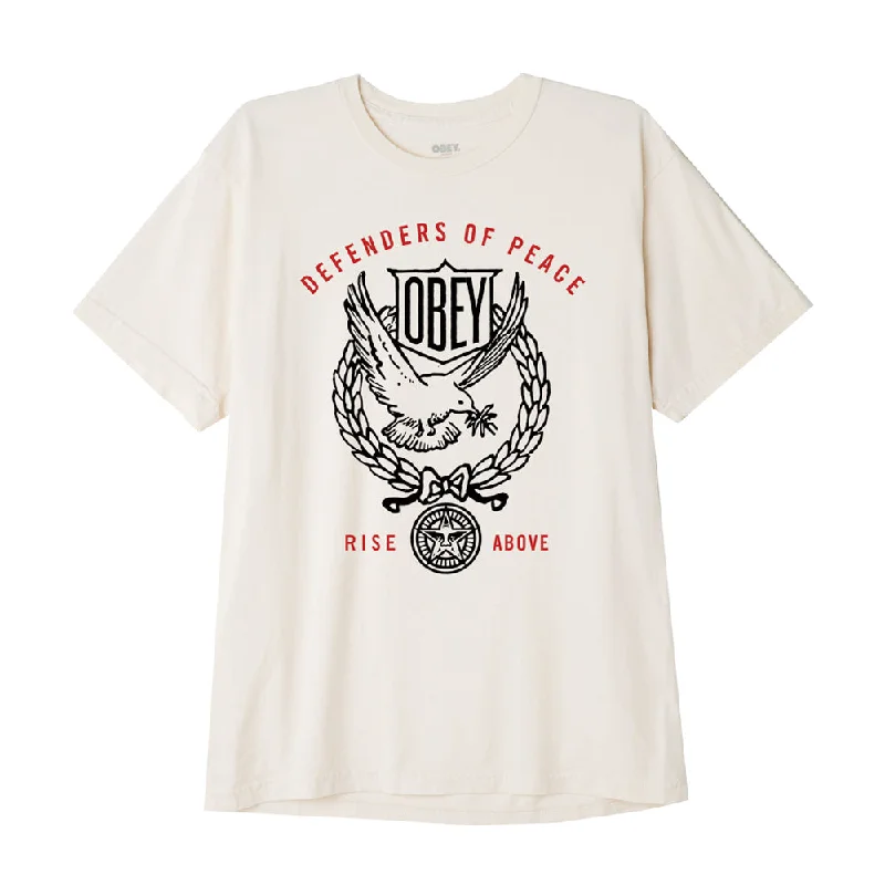 OBEY DEFENDERS OF PEACE DOVE TEE // PIGMENT SAGO