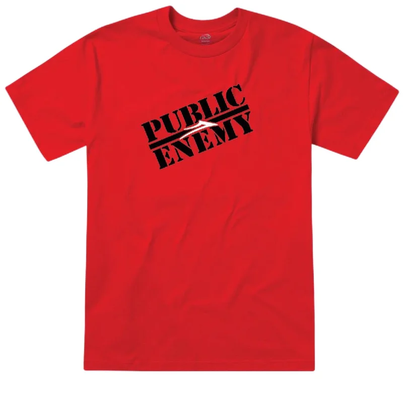 Lakai x Public Enemy Classic Tee - Red