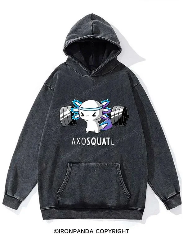 AXOSQUATL Washed Gym Hoodie