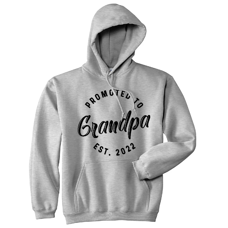 Promoted To Grandpa 2022 and 2023 Hoodie