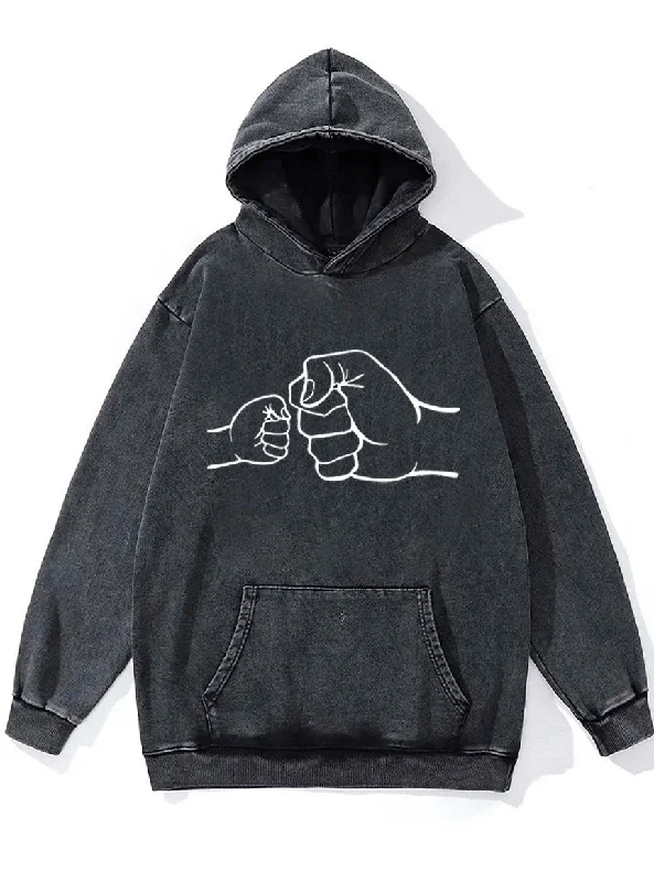 daddy pump Washed Gym Hoodie